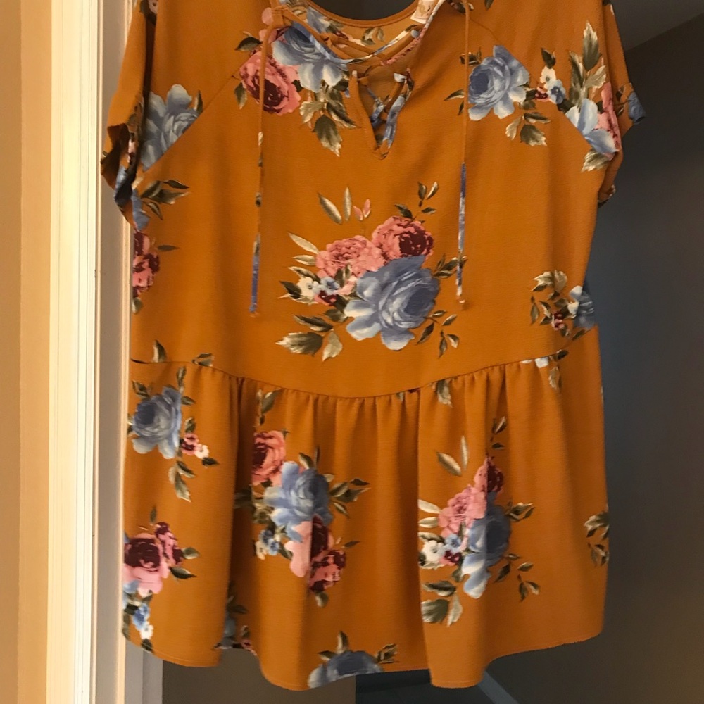 Peplum blouse
